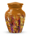 Stained Glass Cremation Urns Memorial, Funeral Shape Urn