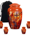 Stained Glass Urns For Human Ashes Large Memorial, Funeral Urn For Ashes