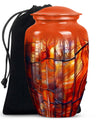 Stained Glass Urns For Human Ashes Large Memorial, Funeral Urn For Ashes