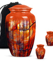 Stained Glass Urns For Human Ashes Large Memorial, Funeral Urn For Ashes