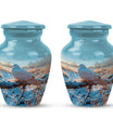 Dove Urns For Ash Memorial, Funeral Shape Urn