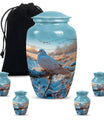 Dove Urns For Ash Memorial, Funeral Shape Urn