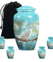 Dove Burial Urns For Adult Human Ashes Memorial, Funeral Shape Urn