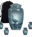 Dove Small Urn For Ashes Memorial, Funeral Cremation Urn For Ashes