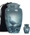 Dove Small Urn For Ashes Memorial, Funeral Cremation Urn For Ashes