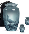 Dove Small Urn For Ashes Memorial, Funeral Cremation Urn For Ashes