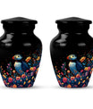 Puffin Bird Medium Urn Memorial, Funeral Shape Urn