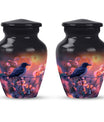 Classic 10-inch Puffin Bird-themed urn for burial ashes