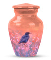 Puffin Bird Urn For Ashes Large Memorial, Funeral Urn For Ashes