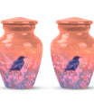 Puffin Bird Urn For Ashes Large Memorial, Funeral Urn For Ashes