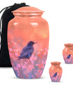 Puffin Bird Urn For Ashes Large Memorial, Funeral Urn For Ashes