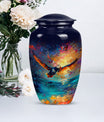 10-inch Classic Puffin Bird Urn made