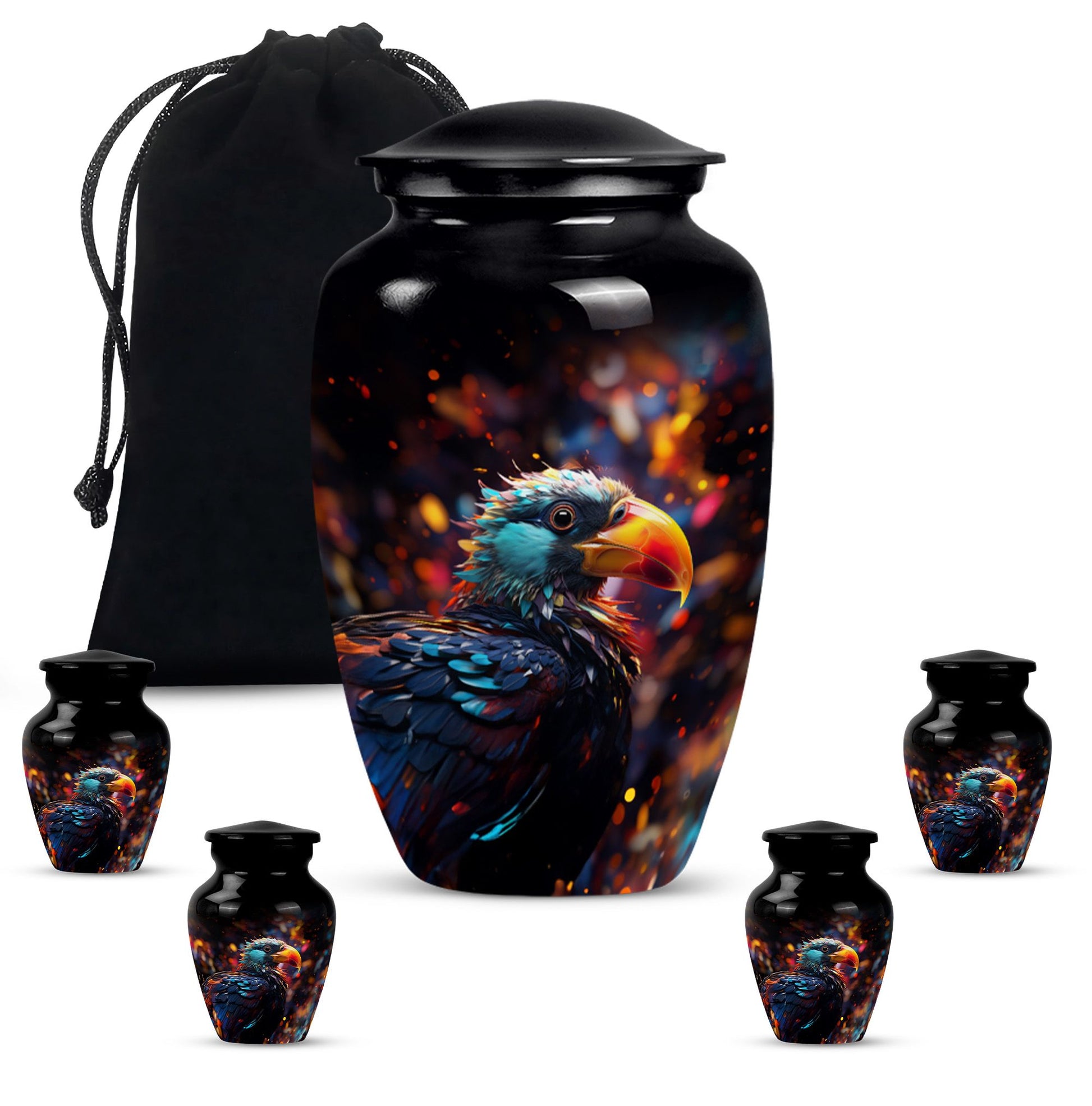 Puffin Bird Urn, a classic cremation urn for dad