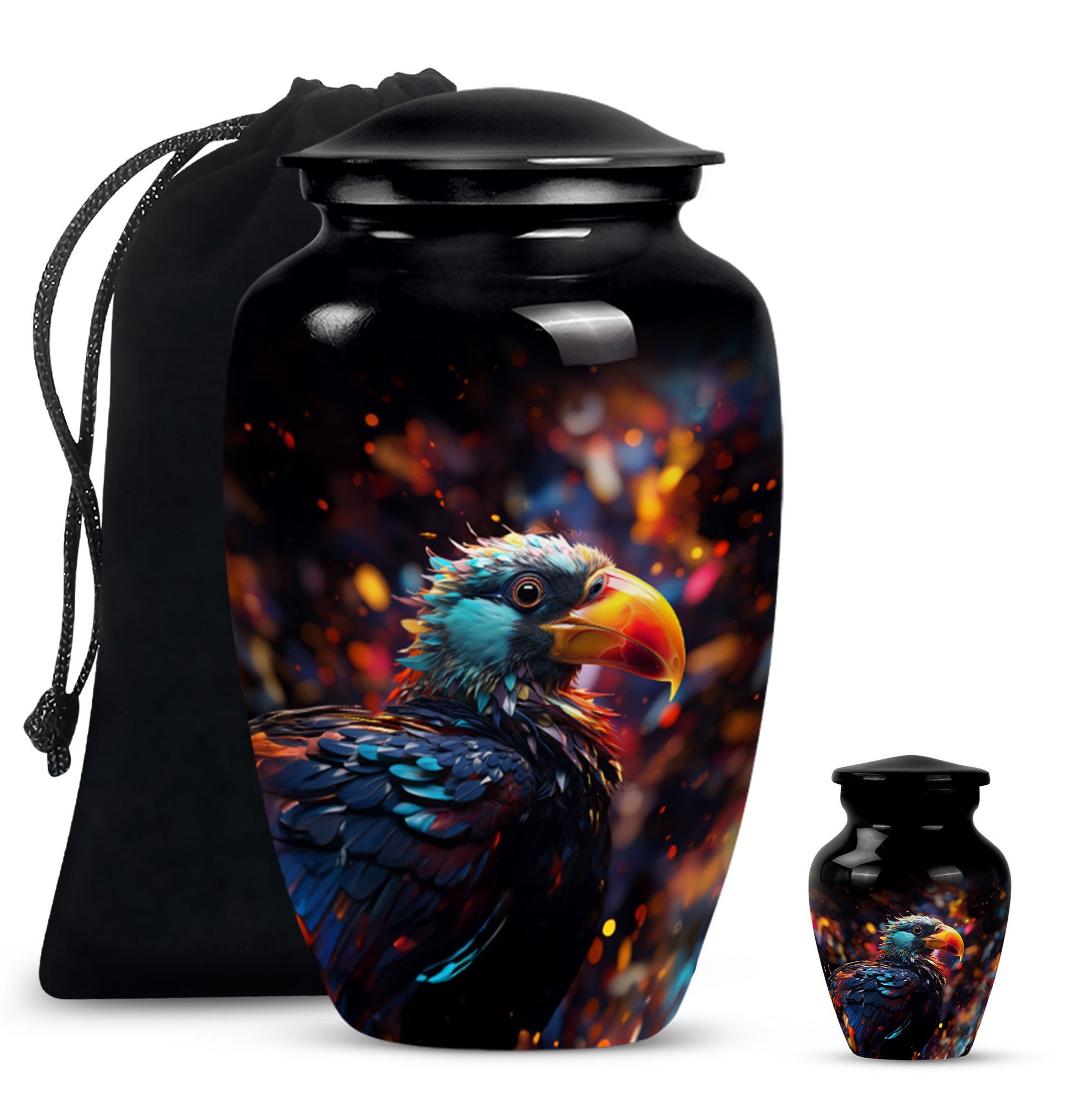 Puffin Bird Urn, a classic cremation urn for dad