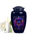 Zodiac Cremation Boxes For Human Ashes Memorial, Funeral Shape Urn
