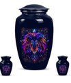 Zodiac Cremation Boxes For Human Ashes Memorial, Funeral Shape Urn