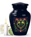 Zodiac Adult Urn For Ashes Memorial, Funeral Cremation Urn For Ashes