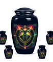 Zodiac Adult Urn For Ashes Memorial, Funeral Cremation Urn For Ashes