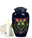 Zodiac Adult Urn For Ashes Memorial, Funeral Cremation Urn For Ashes