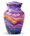 Abstract Adult Urn Large Memorial, Funeral Urn For Ashes