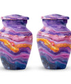 Abstract Adult Urn Large Memorial, Funeral Urn For Ashes