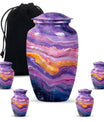 Abstract Adult Urn Large Memorial, Funeral Urn For Ashes