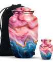 Abstract Urns For Adults Memorial, Funeral Cremation Urn