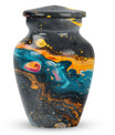 Abstract Small Keepsake Urns For Human Ashes Memorial, Funeral Shape Urn