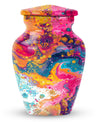 Abstract Urn For Ashes Adult Male Large Memorial, Funeral Urn For Ashes
