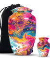 Abstract Urn For Ashes Adult Male Large Memorial, Funeral Urn For Ashes