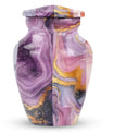 10-inch Vibrant Swirl Urn