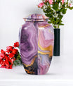 10-inch Vibrant Swirl Urn