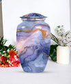 Abstract Urn in Classic design, memorial urn for male ashes