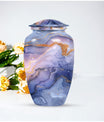 Abstract Urn in Classic design, memorial urn for male ashes