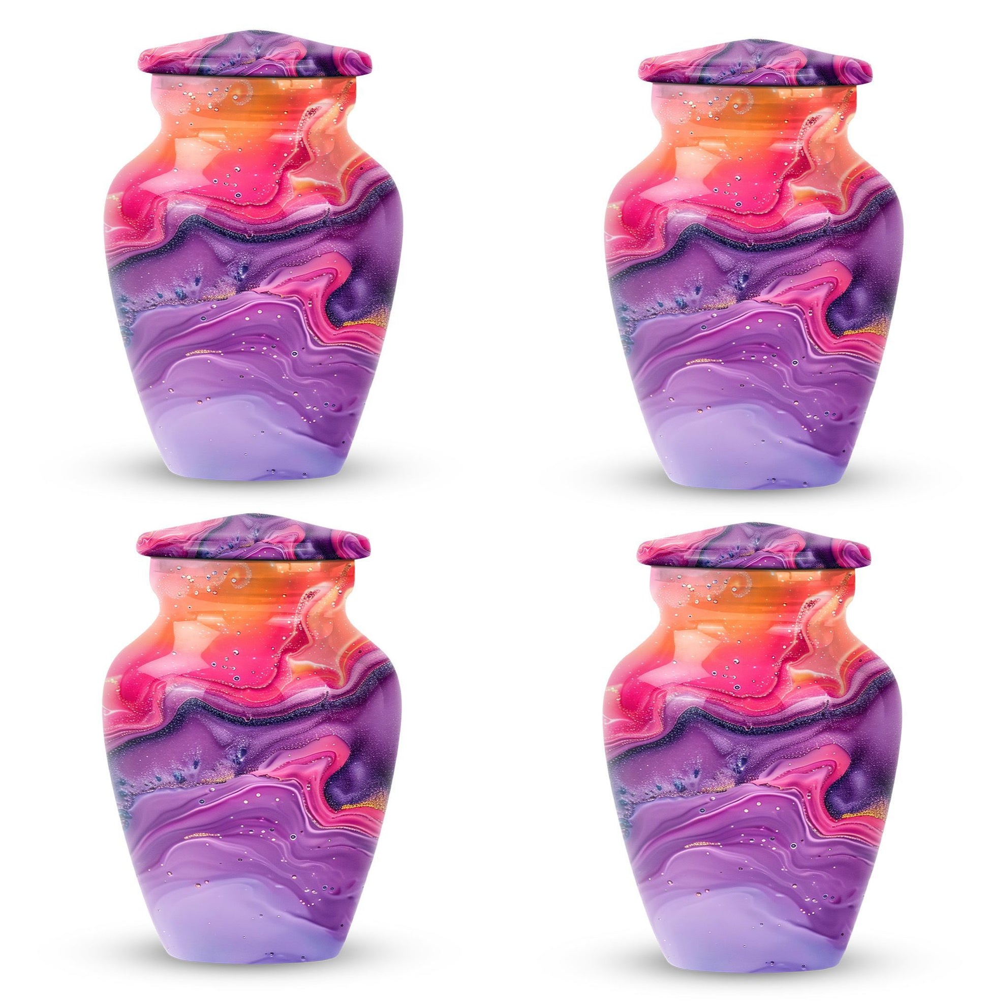 Abstract large burial urn classic design for cremation ashes