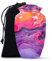 Abstract large burial urn classic design for cremation ashes