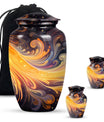 Abstract 10-inch Classic Urn, ideal memorial urns.