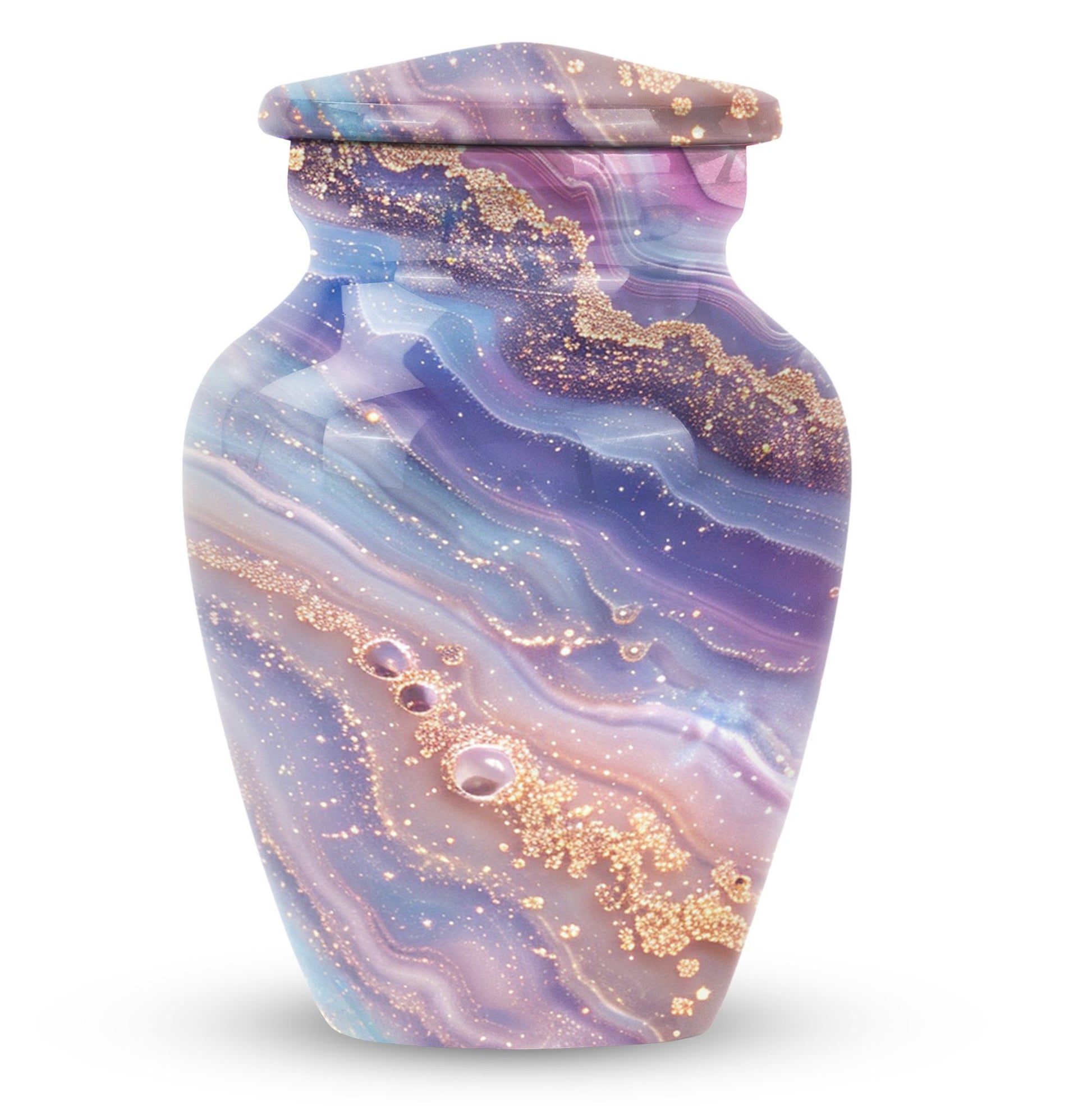 Classic Abstract Urn, large memorial urn for male adults