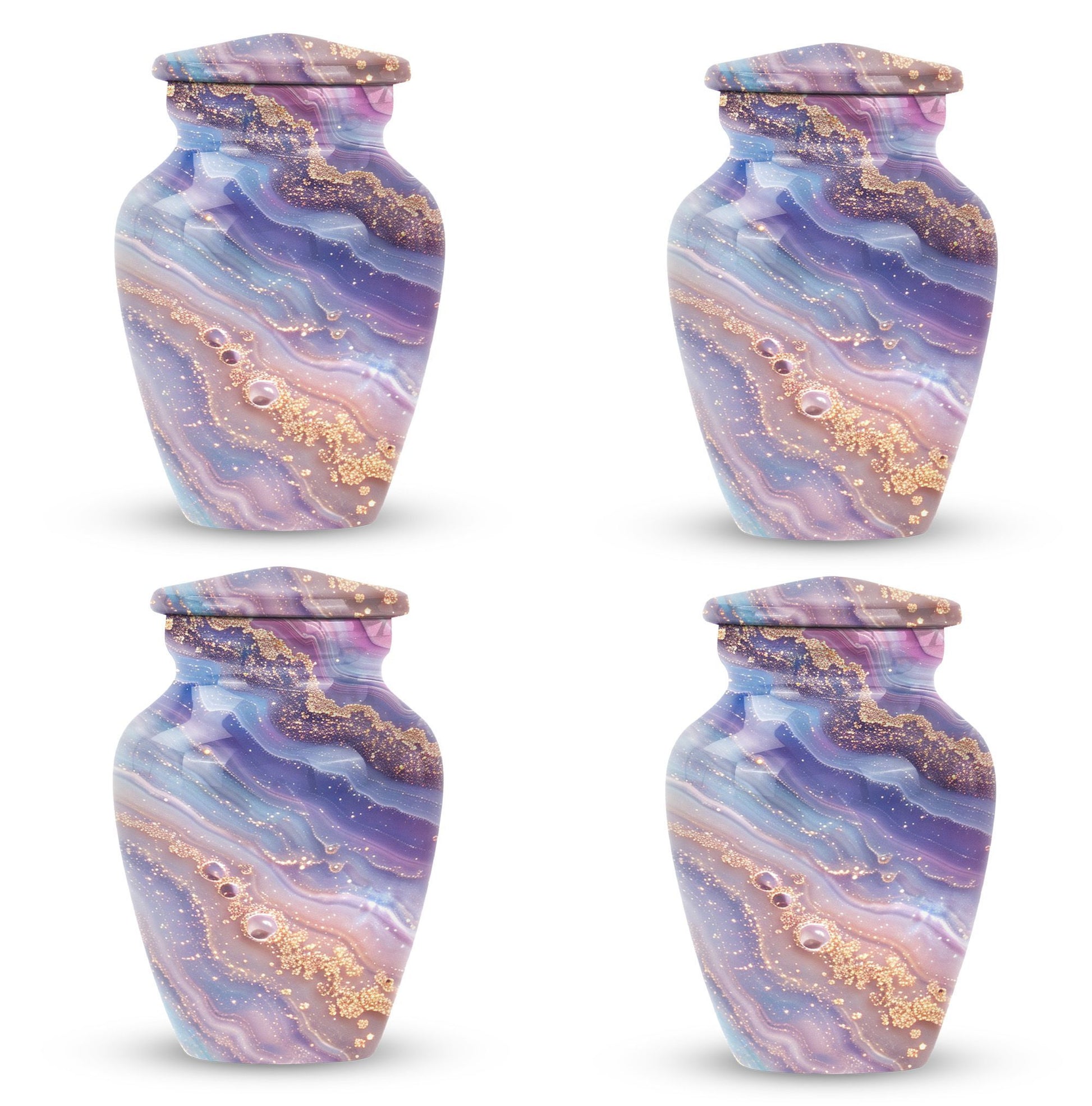 Classic Abstract Urn, large memorial urn for male adults