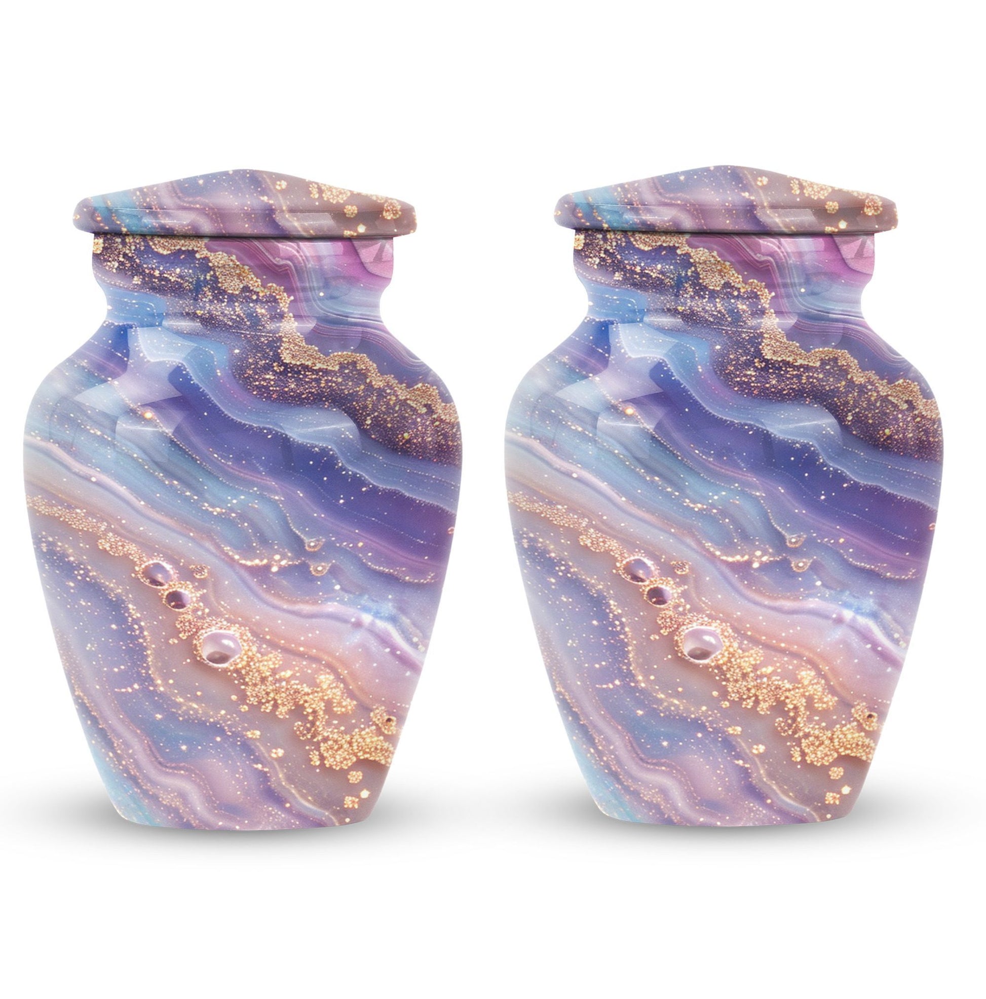 Classic Abstract Urn, large memorial urn for male adults