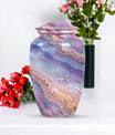 Classic Abstract Urn, large memorial urn for male adults