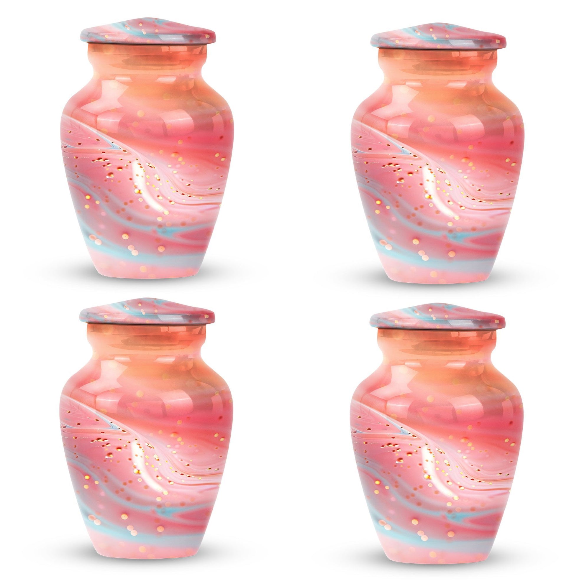 abstract urn, funeral cremation and memorial large urn.