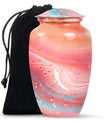 abstract urn, funeral cremation and memorial large urn.