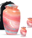 abstract urn, funeral cremation and memorial large urn.