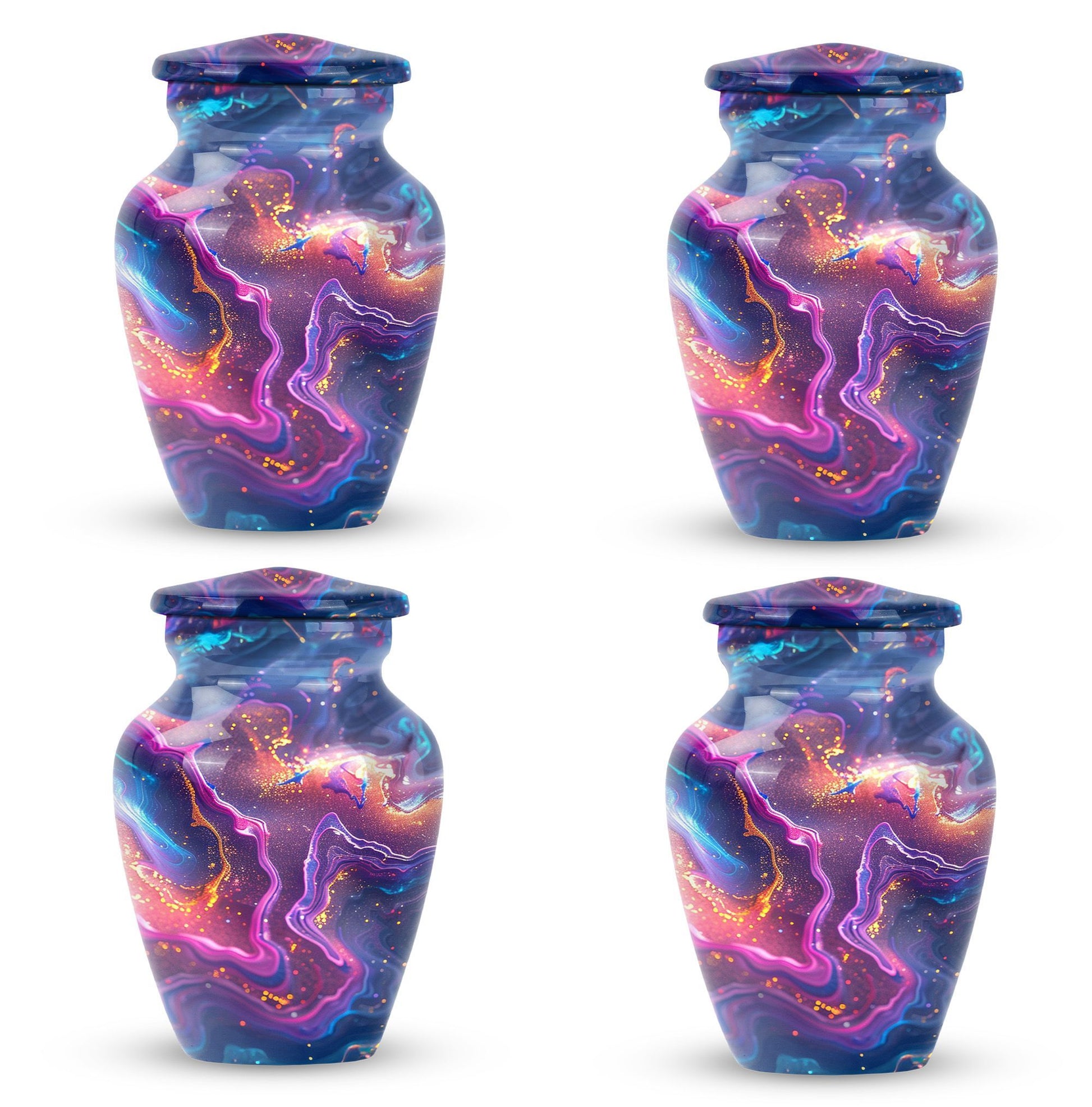 Classic abstract urn for adult human ashes