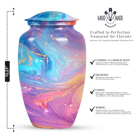 Abstract Urn for adult male