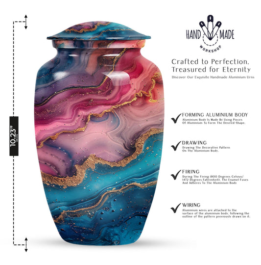 classic Abstract Urn for mom