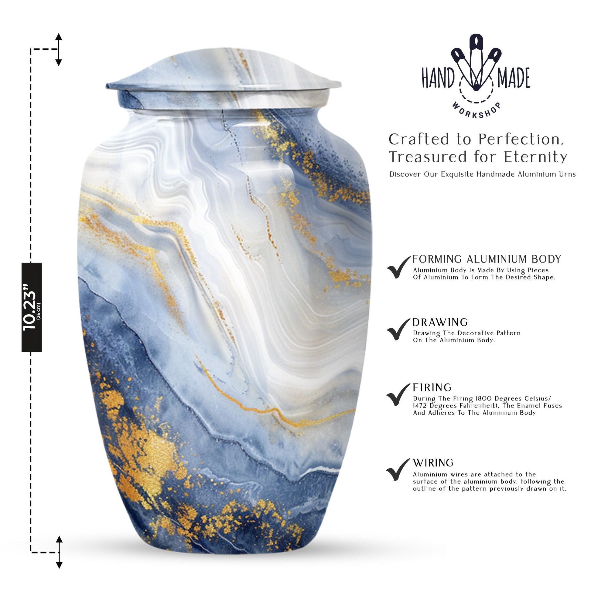 artistic design urn