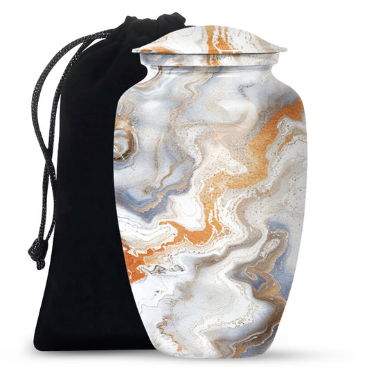 artistic design cremation urn for human ashes