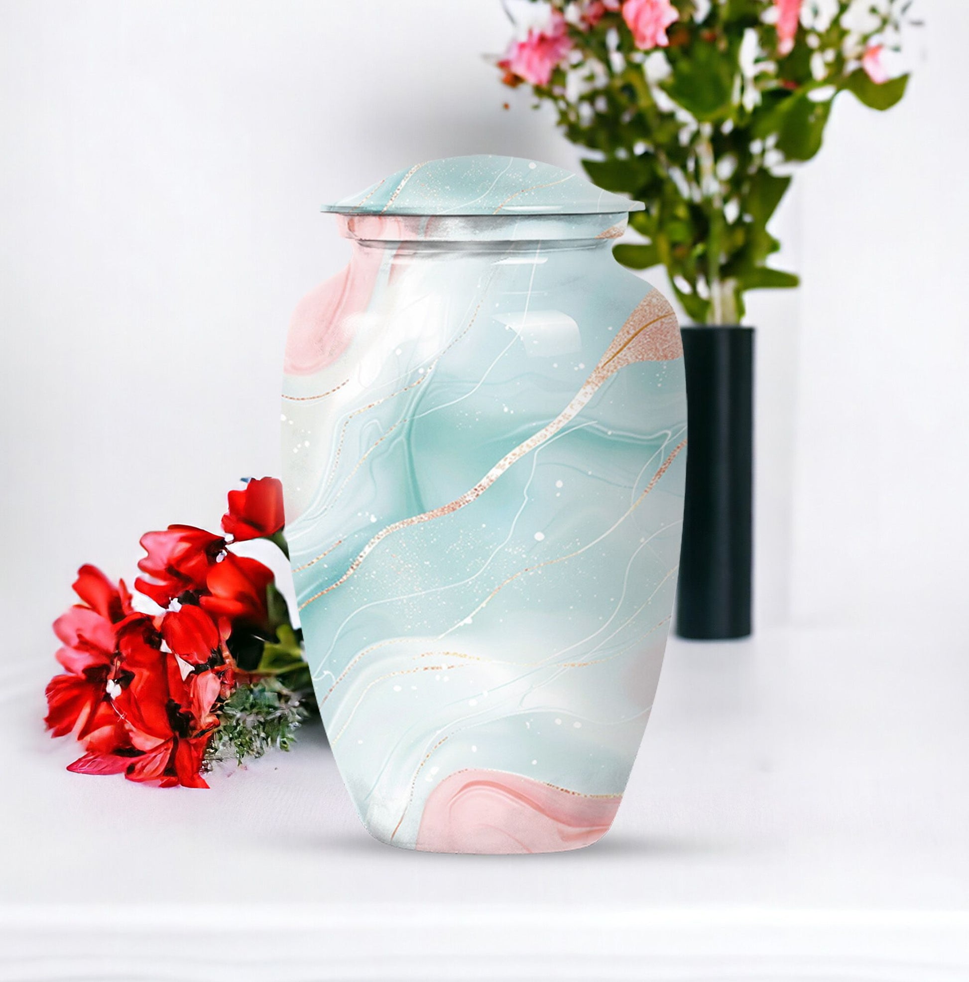 abstract urn for ashes, Keepsake Urn